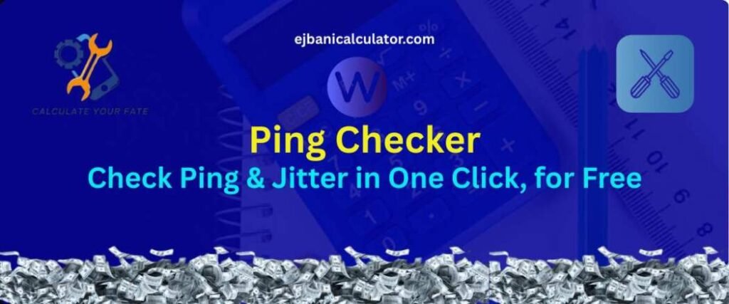 Ping Checker: Check Ping & Jitter in One Click, for Free